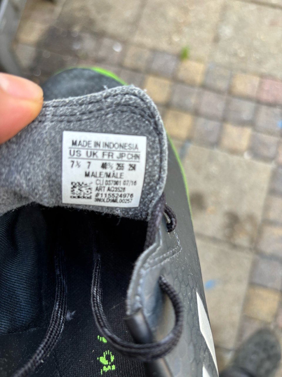 Adidas sportschoenen maat 40,75