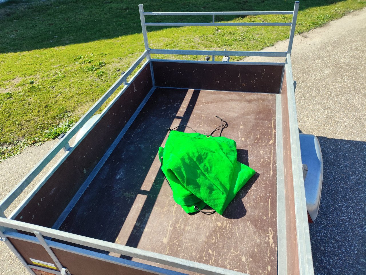 Aanhanger 2x125 in zeer nette staat