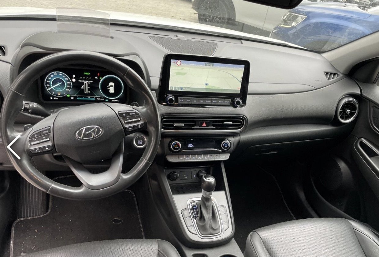 Hyundai Kona 1.6 Hybrid Automaat – Comfort, Luxe én Efficiëntie!