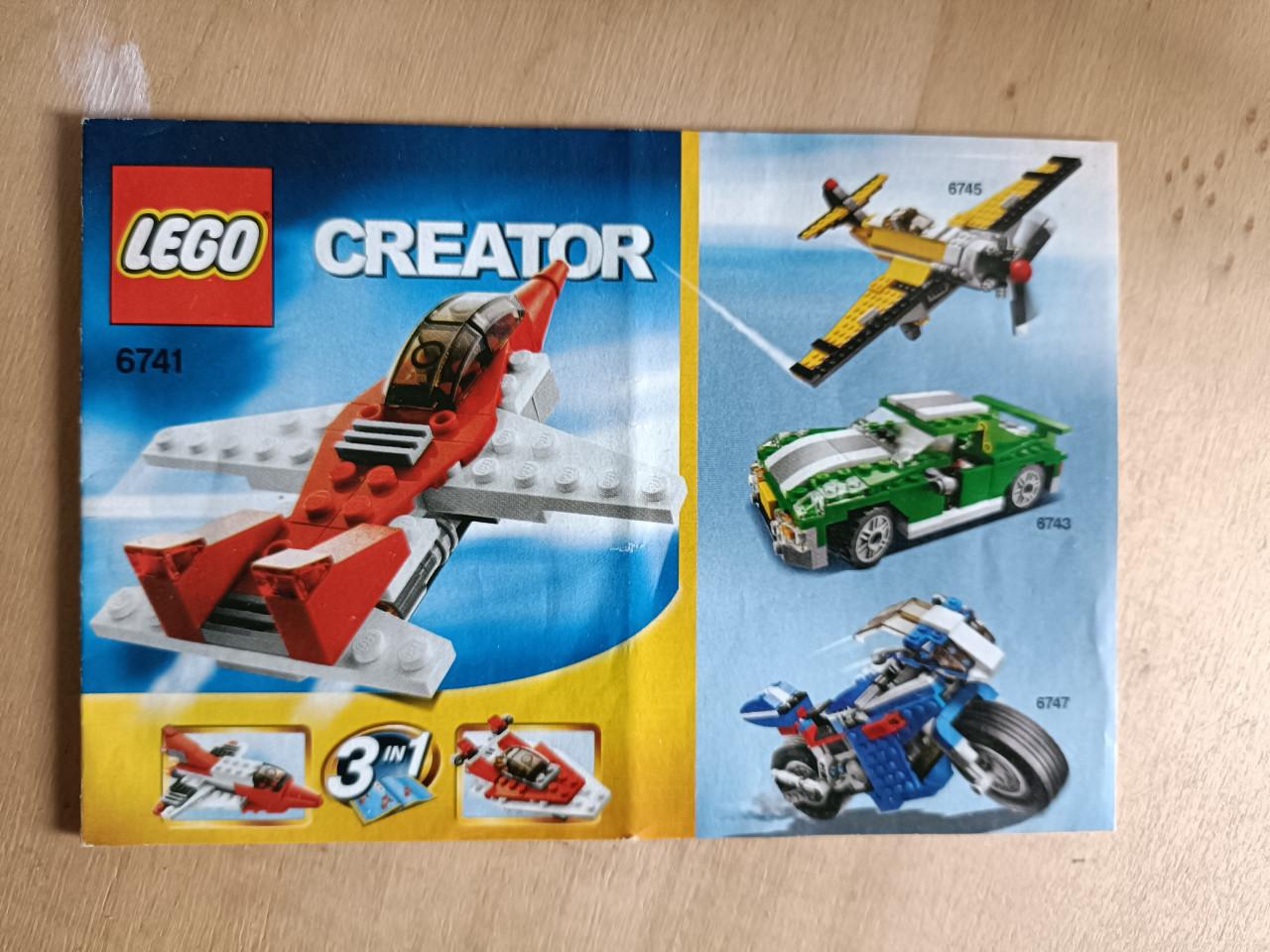 Lego 6741 : Creator : Vliegtuig
