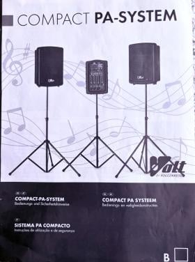 Compact PA system