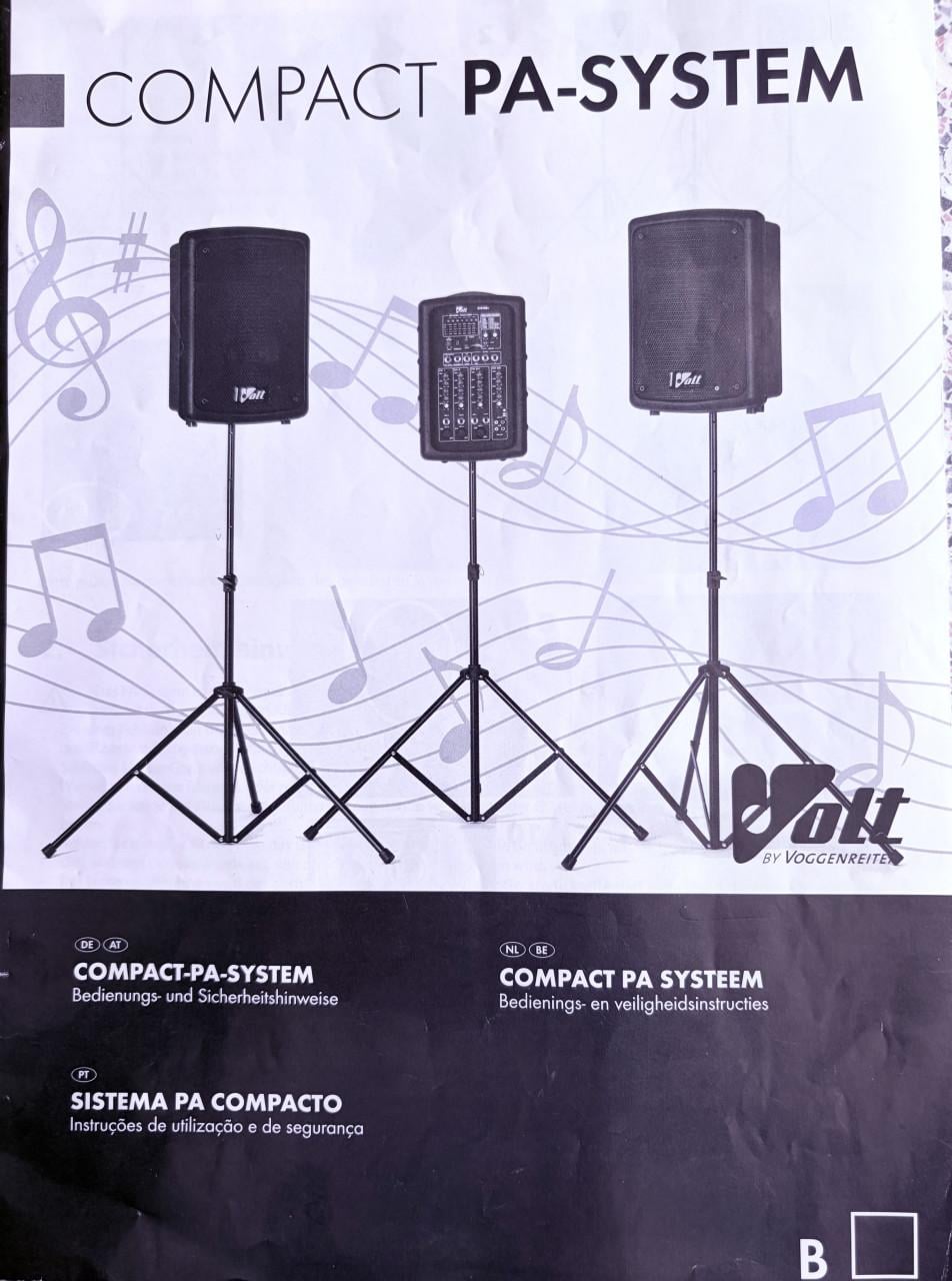 Compact PA system
