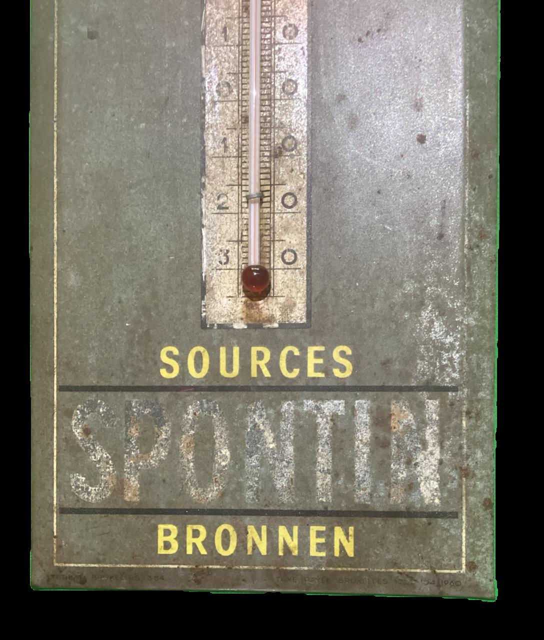 Spontin thermometer