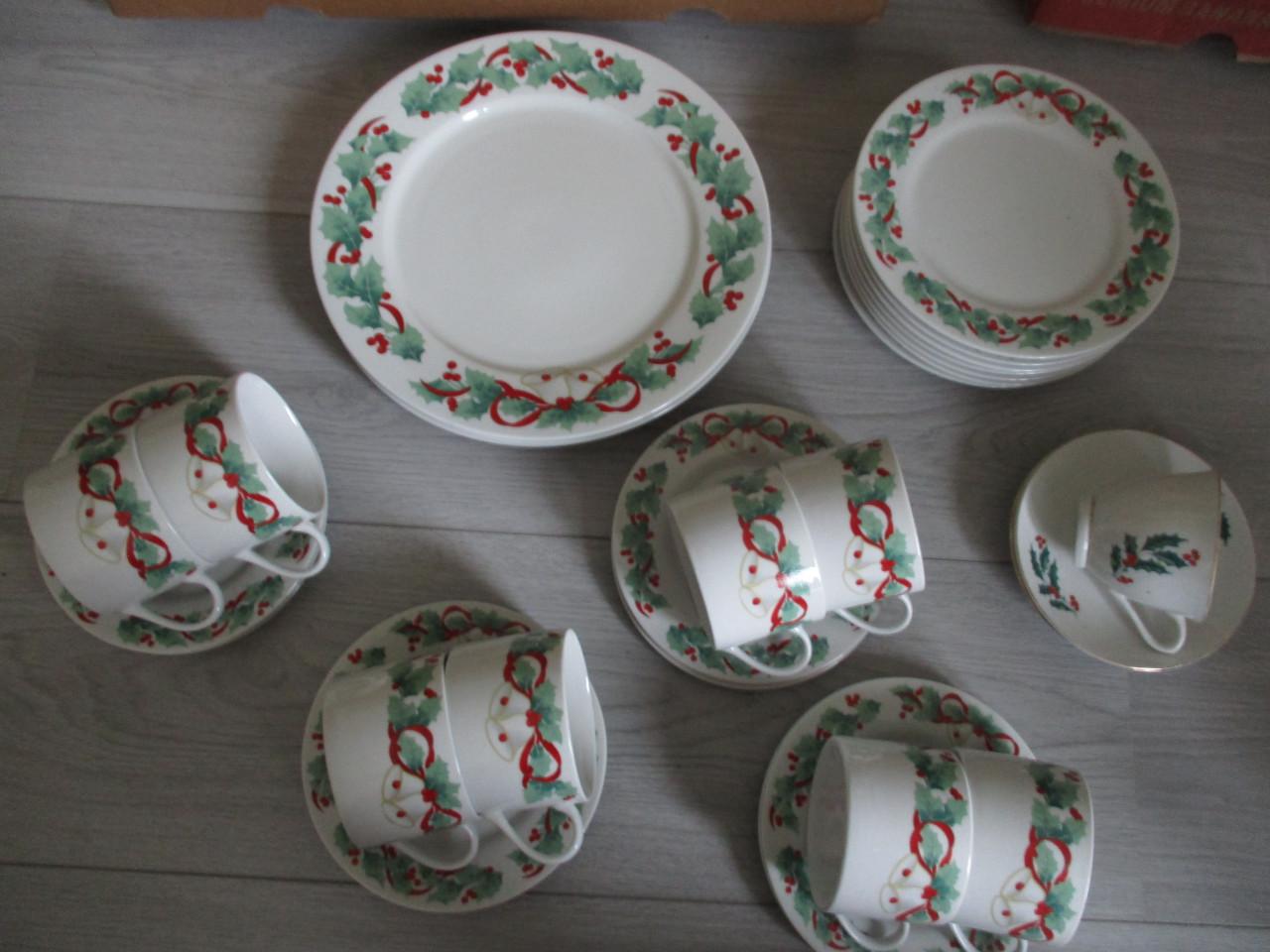 Kerst servies