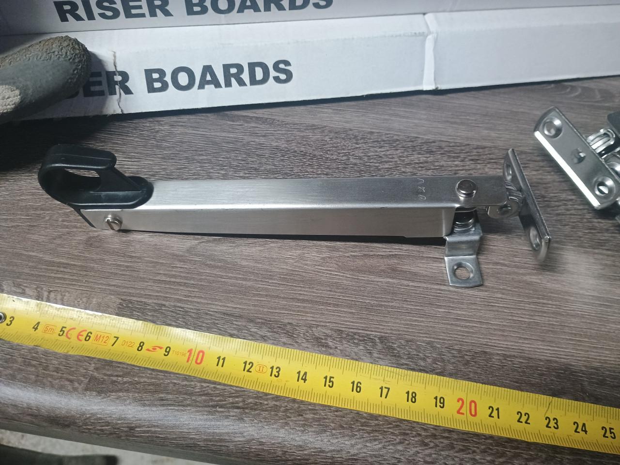 8x Nieuwe RVS raamuitzetters