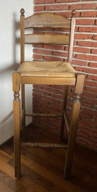 Vintage barkrukken 4 stuks