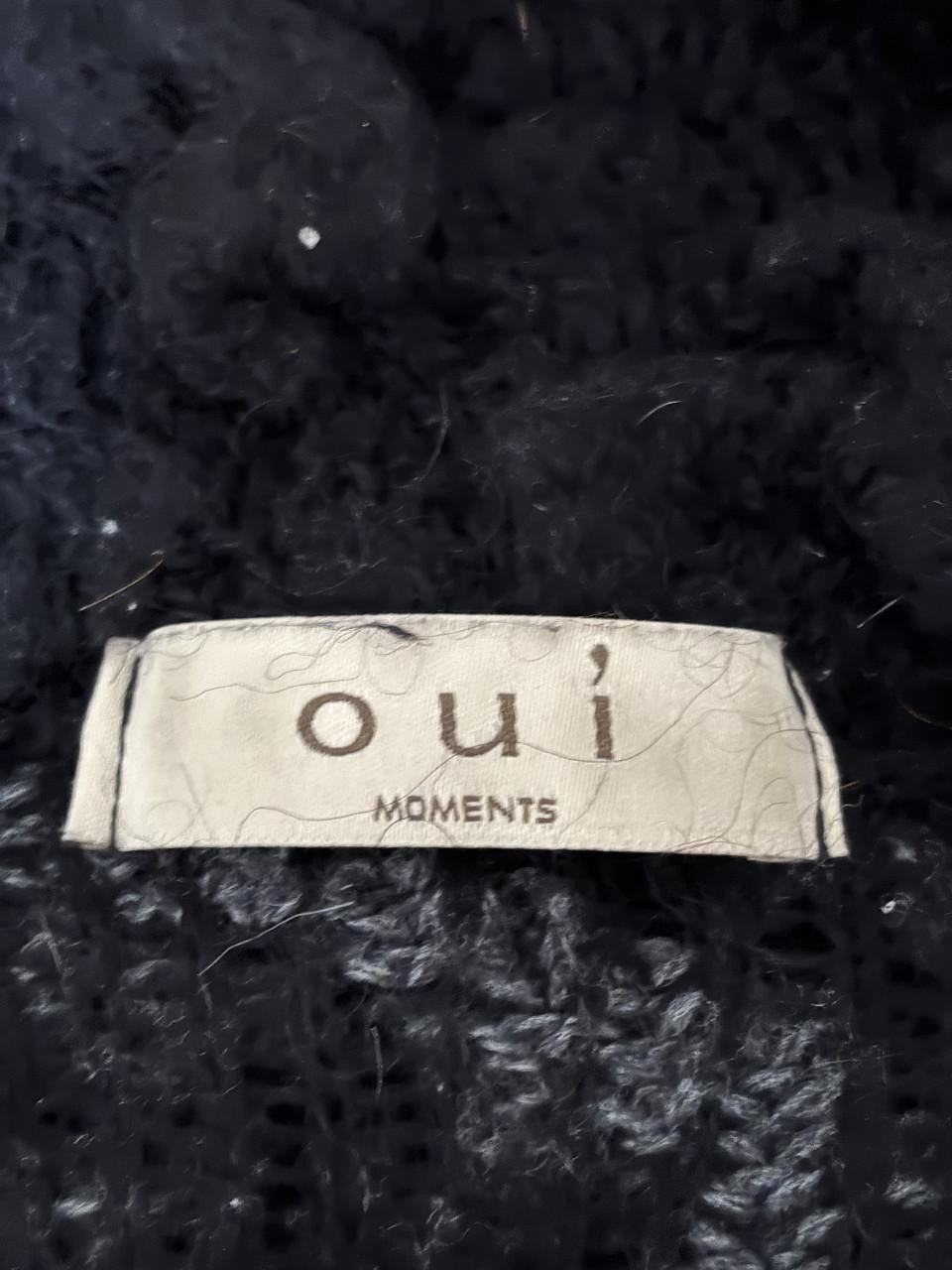 Oiu zwart grijs vest maat 38