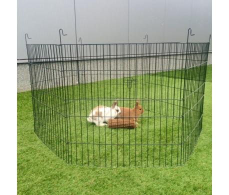 Bij 3 stuks 21% korting! KG1 Draadren – Zwart – Nieuw konijnenren