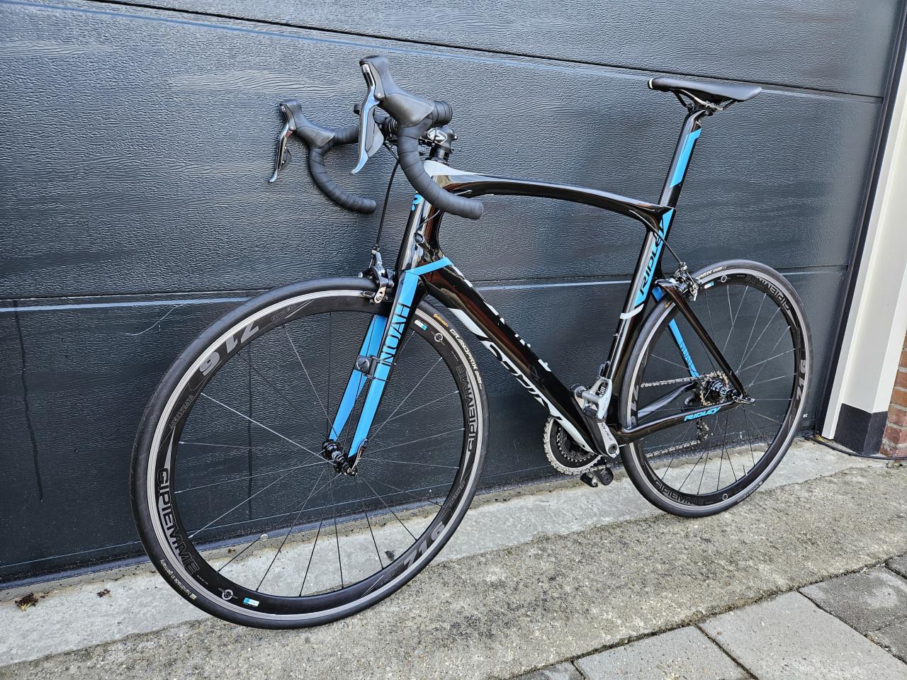 Ridley Noah met 11-speed Di2 Dura-Ace in de maat L