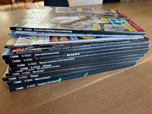 Stapel tijdschriften