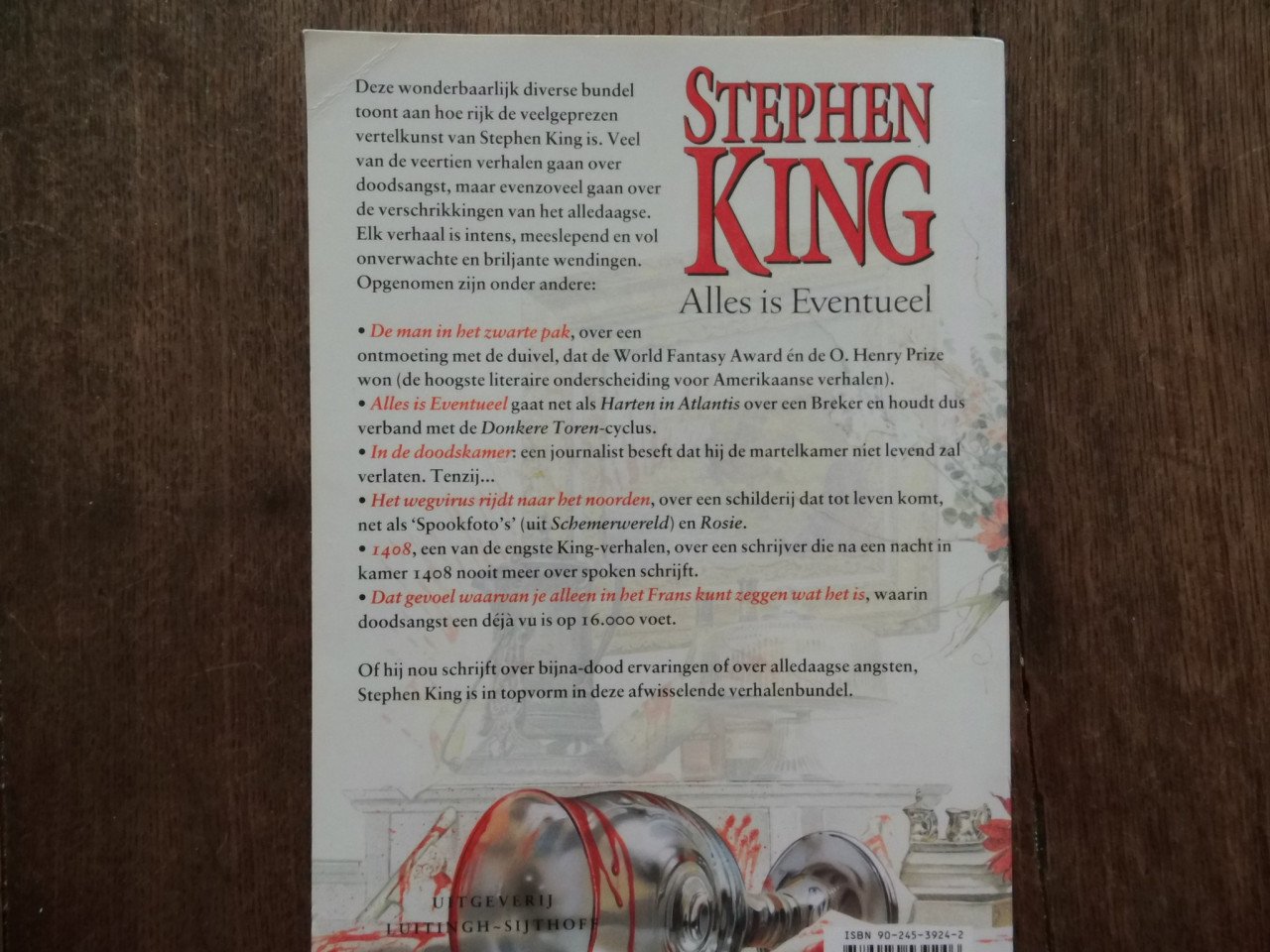 Alles is Eventueel van Stephen King.