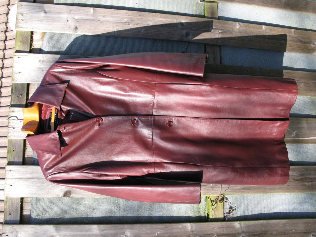 Lederen Jas 40/42