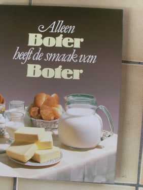 Alleen boter heeft de smaak van boter