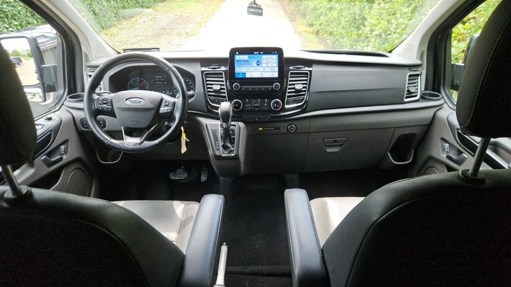 Ford Transit Custom 2.0 tdci 170 pk dubbele schuifdeur, leer, camera, trekh