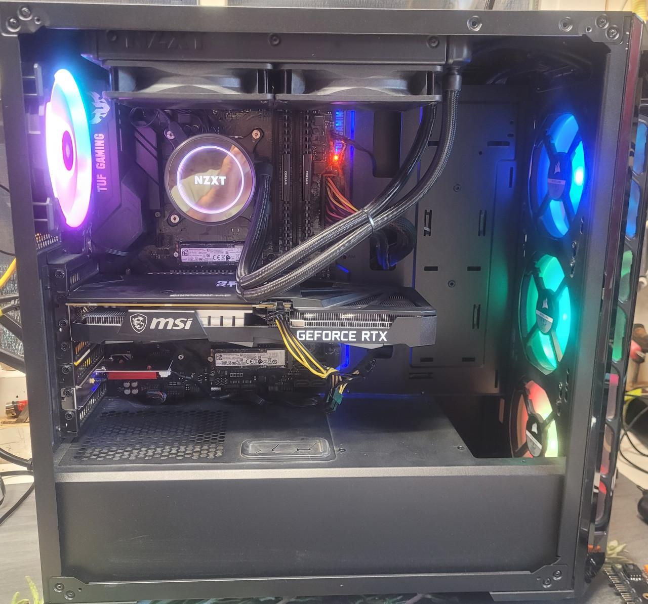 Refurbished custom Game PC/RTX 3060 Ti/intel i5/16GB RAM