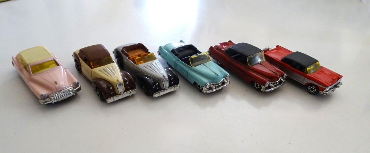 Model Autootjes 7 stuks