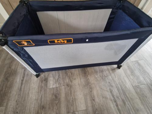 Campingbed in draagtas
