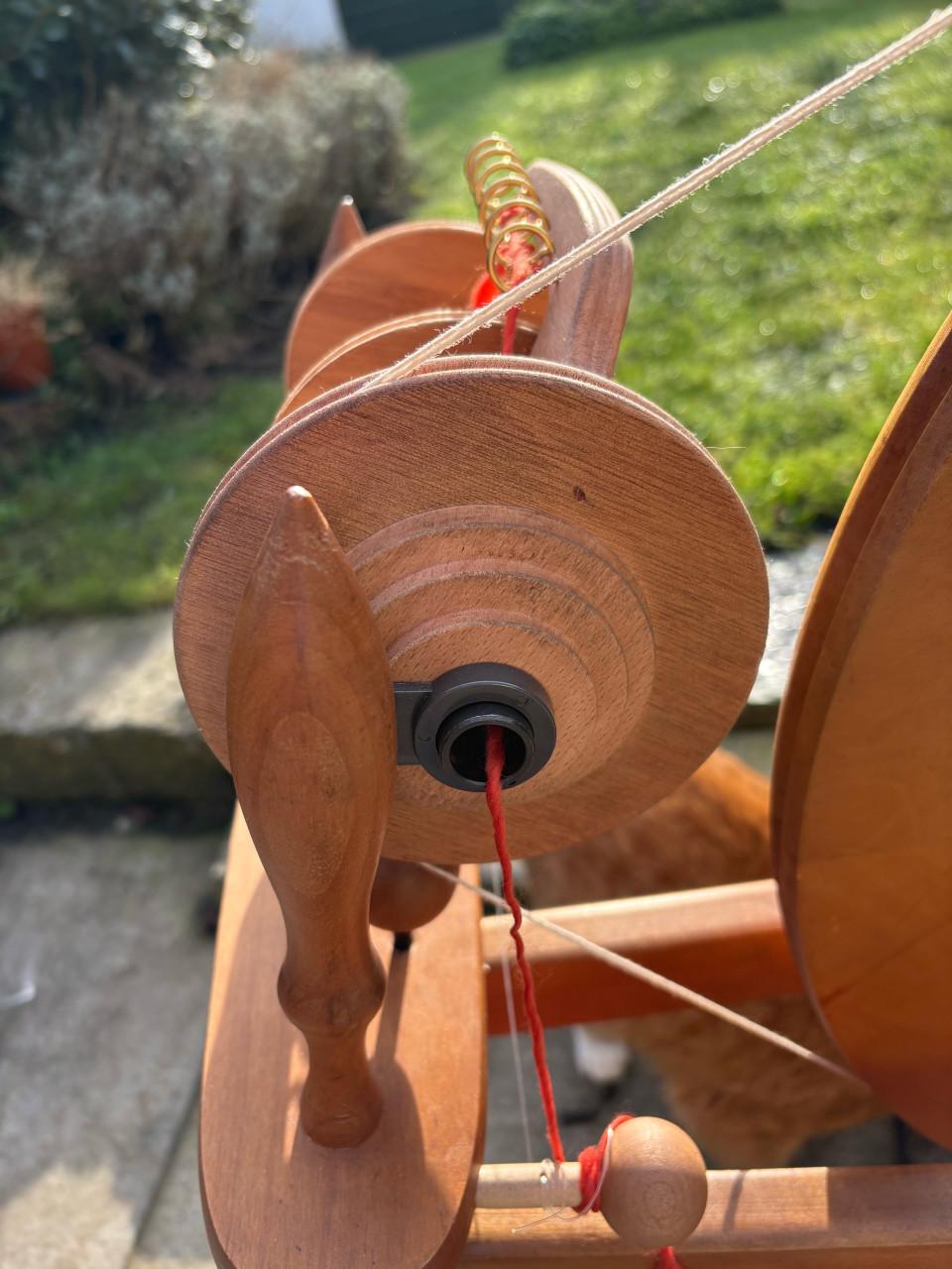 Ashford Traditional spinnewiel.