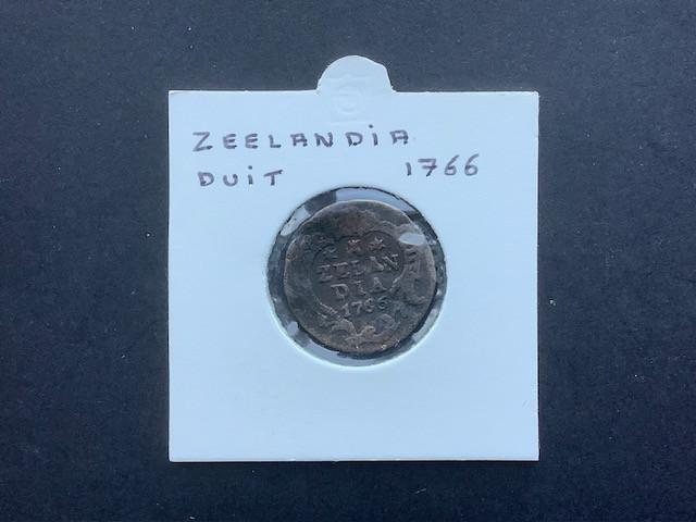 Zeelandia , duit 1766.