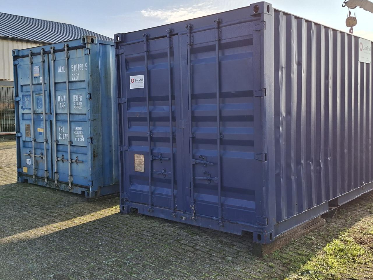 Zeecontainers 20 voet