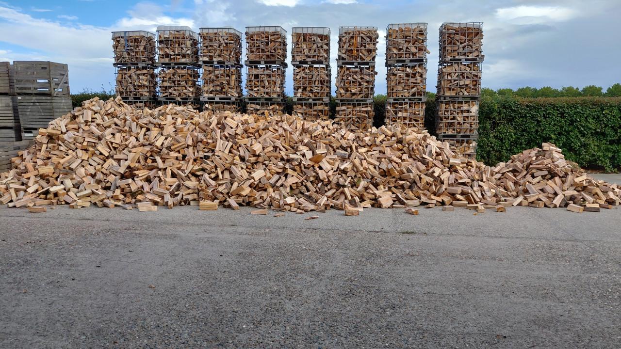 Eindejaars actie Haardhout#Brandhout Mix