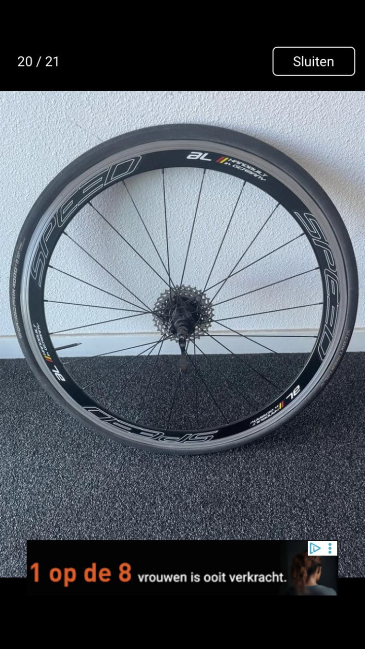 Racefiets Cube GTC Carbon Ultegra.
