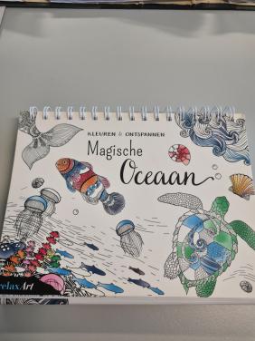 Tekenen ocean kleurplatenboek
