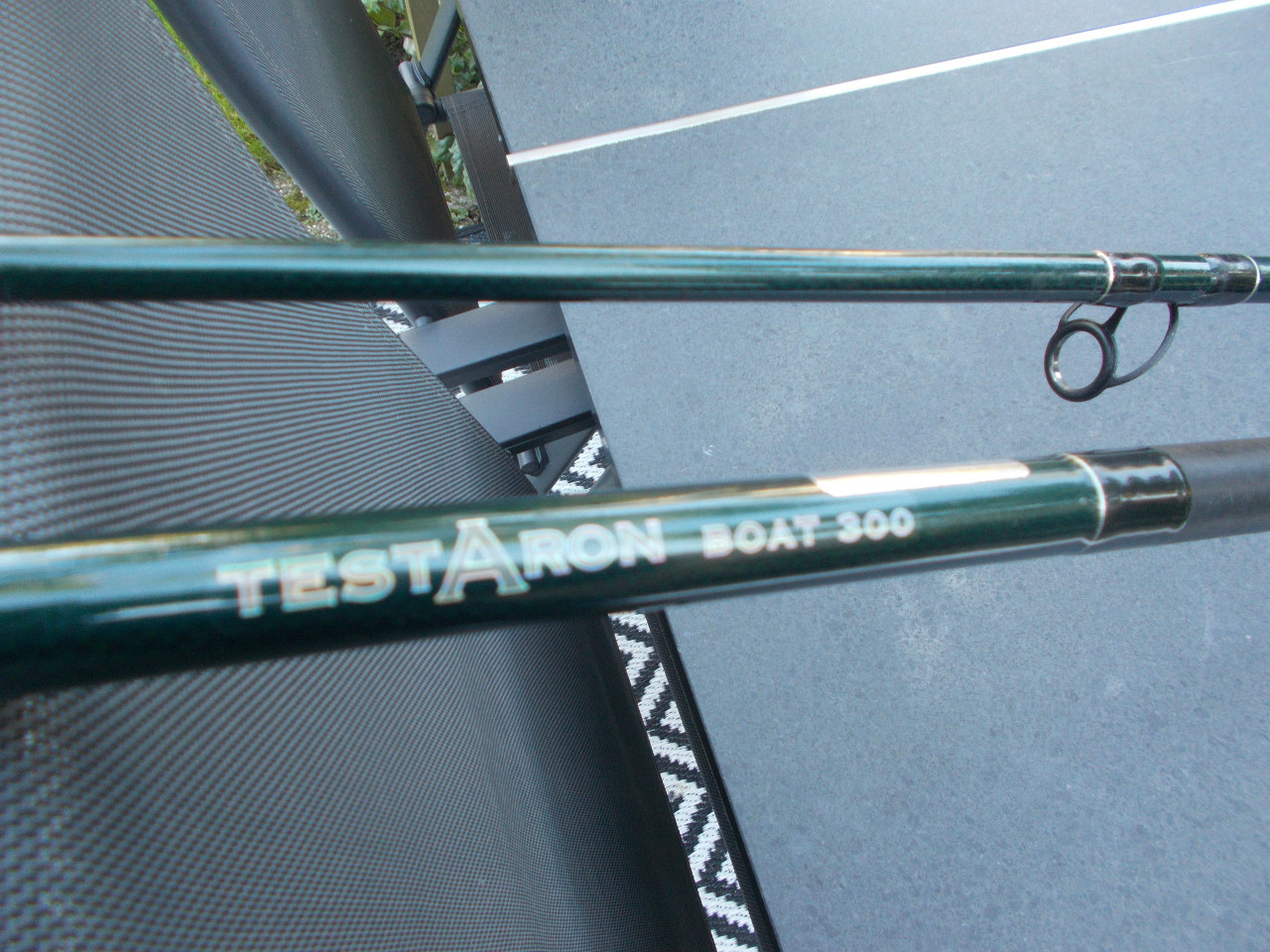 Tweedelige boothengel "TESTARON" lengte 300 cm