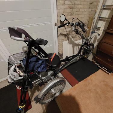 Elektrische driewielfiets Easy Rider van Raam