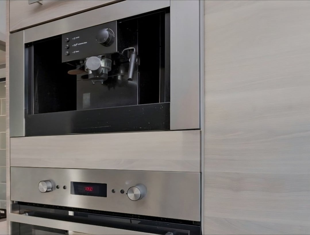 Inbouw Espresso cappuccino apparaat Ikea smakrik em