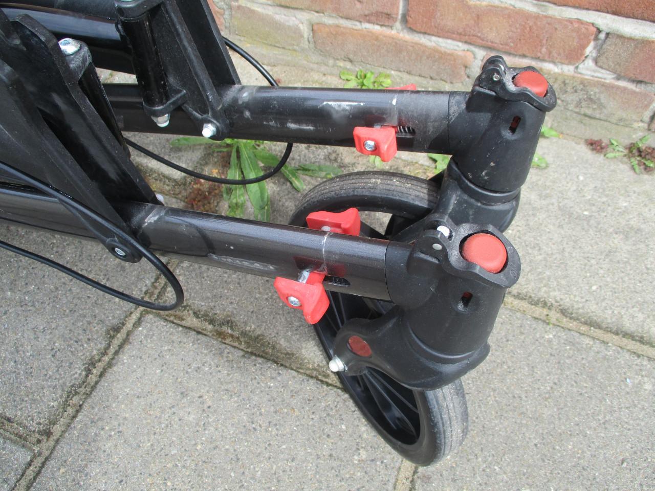 Meervoudig opklapbare rollator te koop