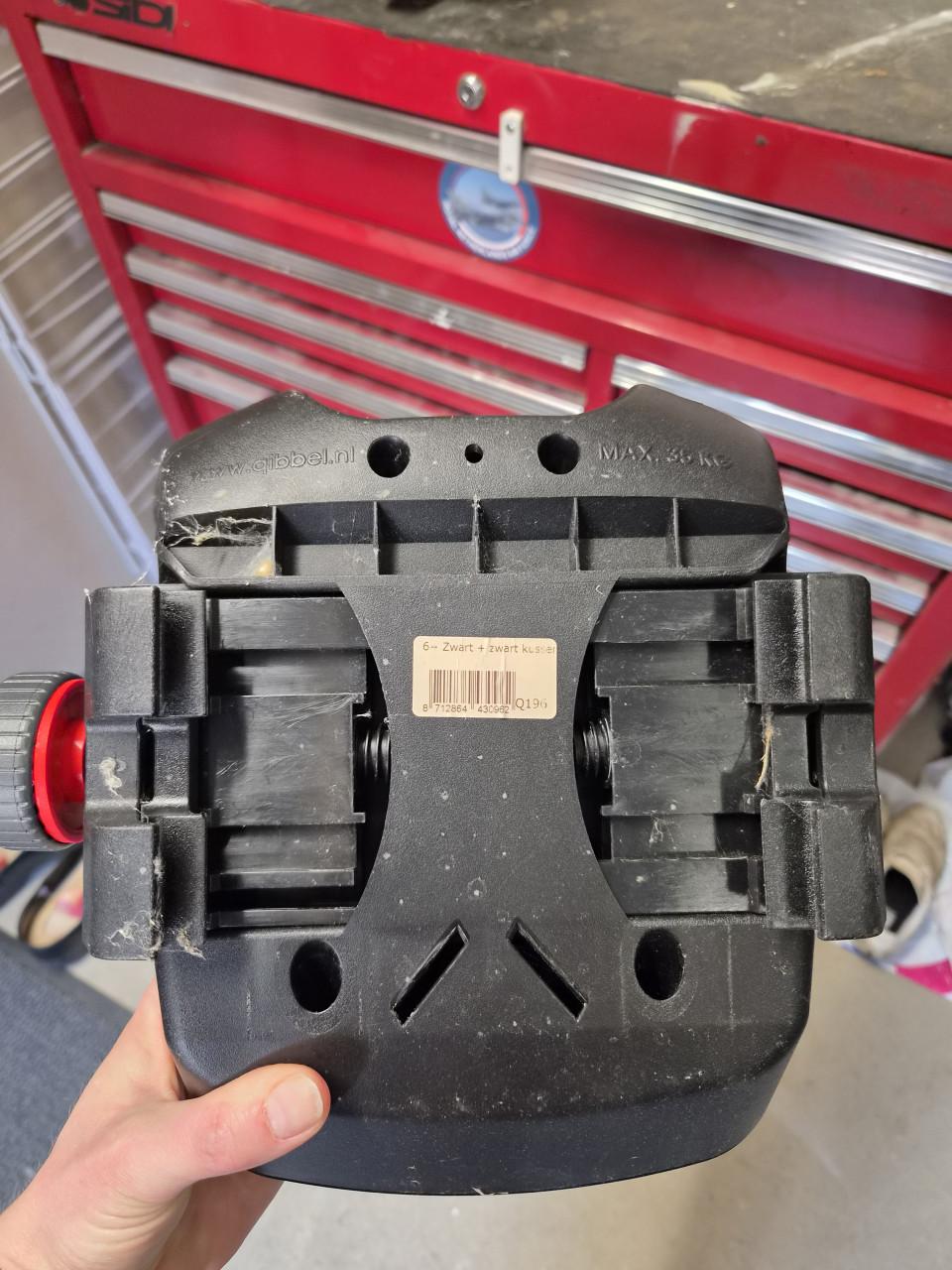 Fietszitje Qibbel (evt. 2 stuks)