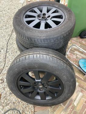 Set wielen voor oa Landrover 5x120 steekmaat