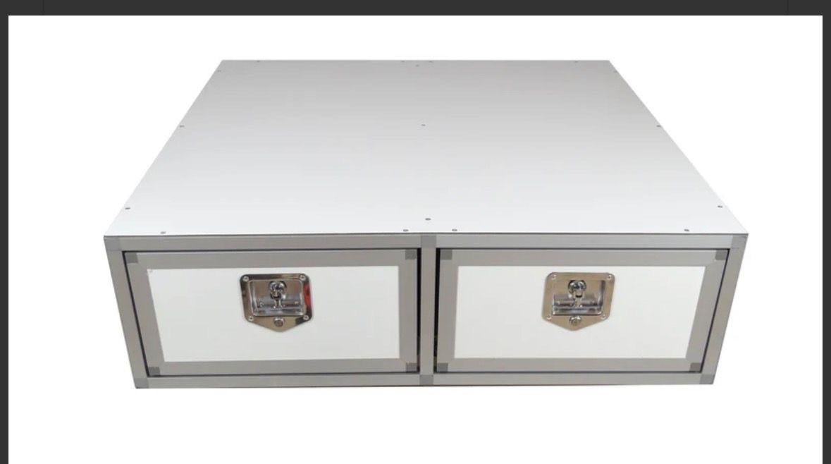 Hundos Autobench Dubbel recht model met ladeblok dubbel