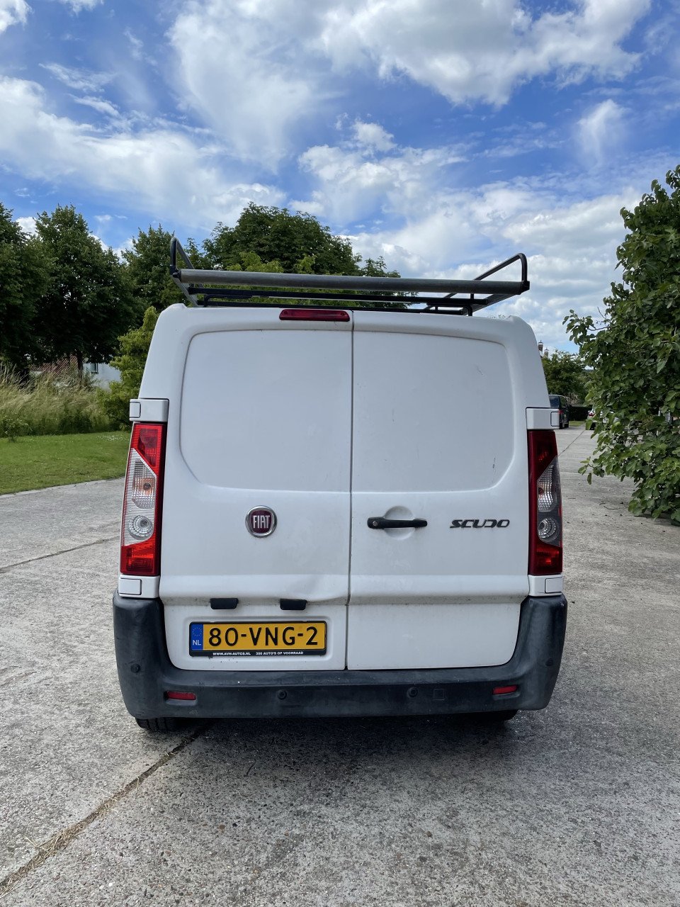 Fiat scudo grijskenteken 135.000 km