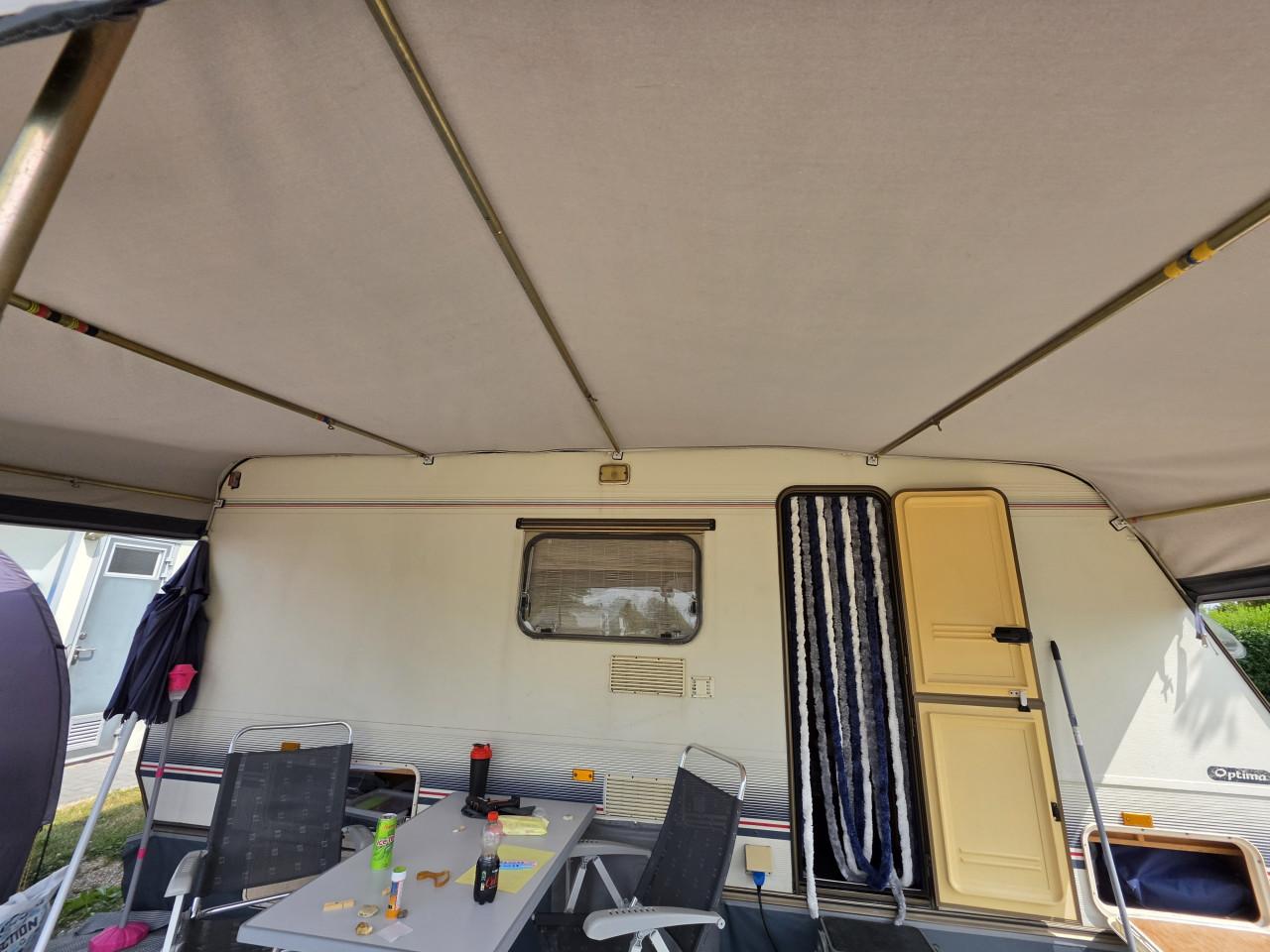 Voortentframe met verandastang