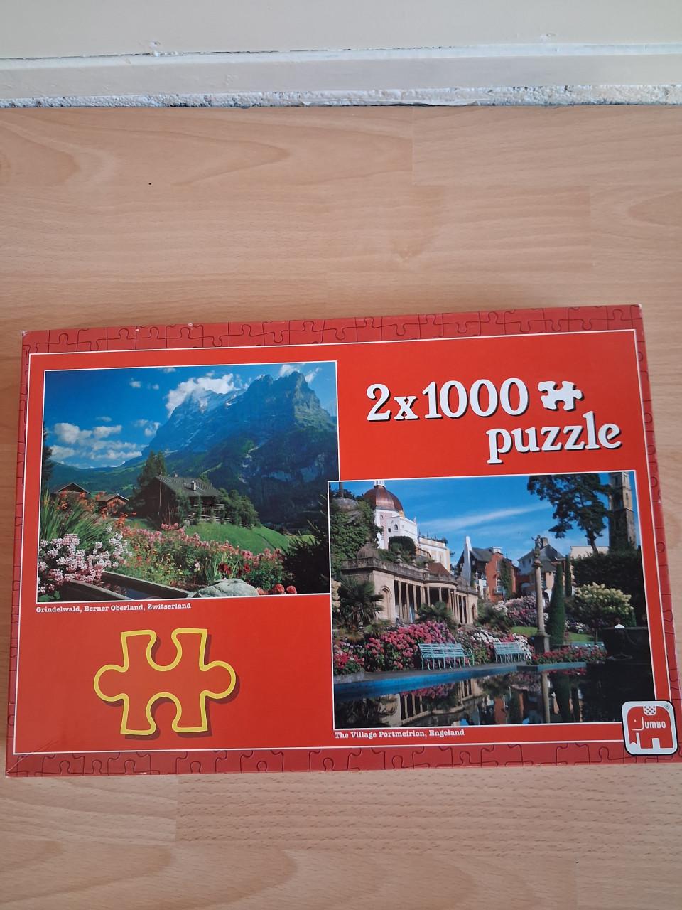 2 puzzels in 1 doos