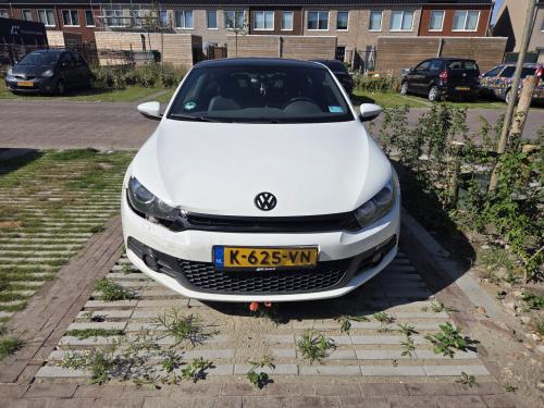 Volkswagen-Scirocco uit 2009 (Schade autol