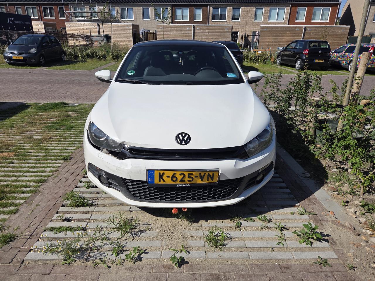 Volkswagen-Scirocco uit 2009 (Schade autol