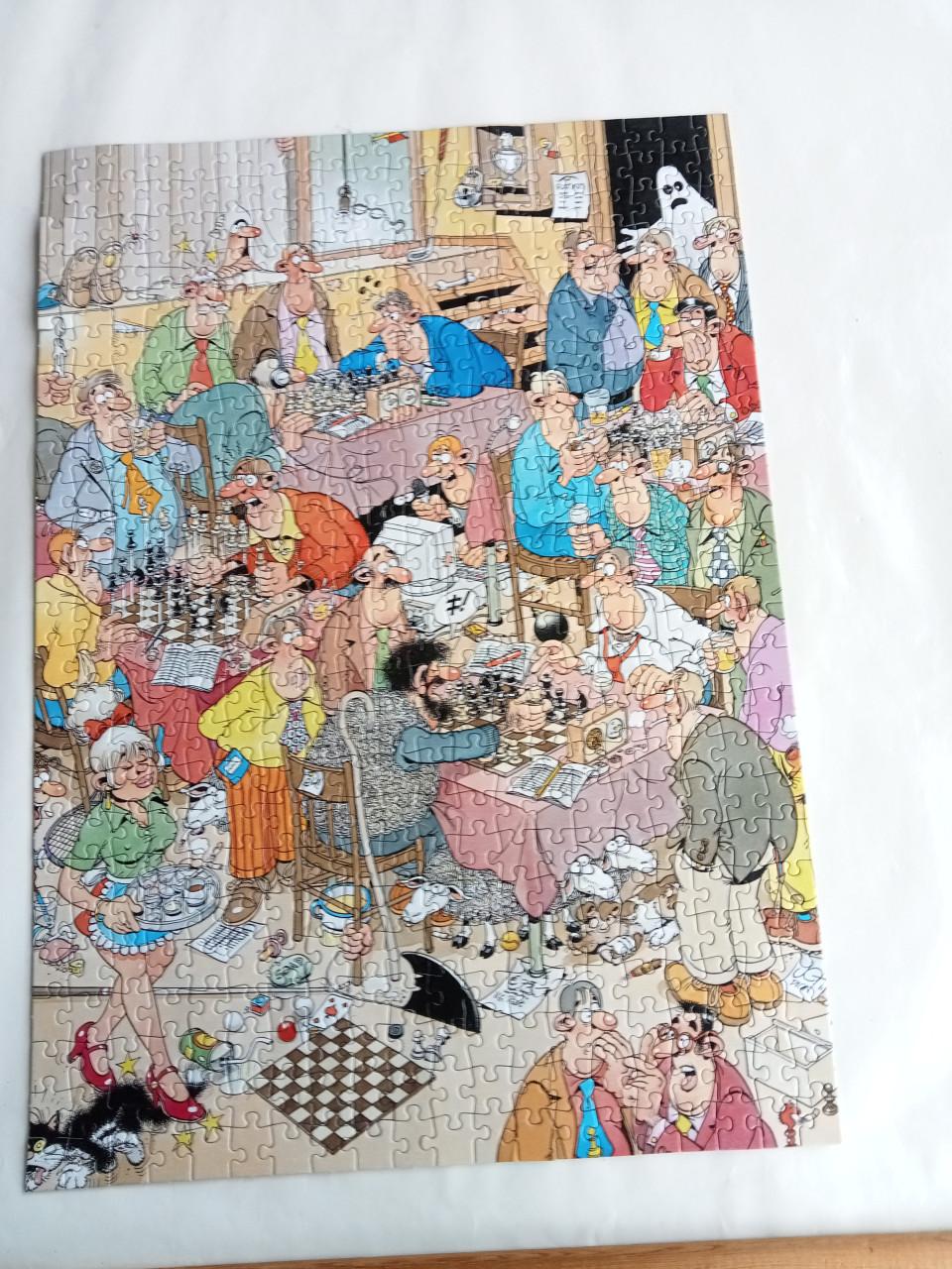 Jan van Haasteren "de schaakclub" 500 stukjes