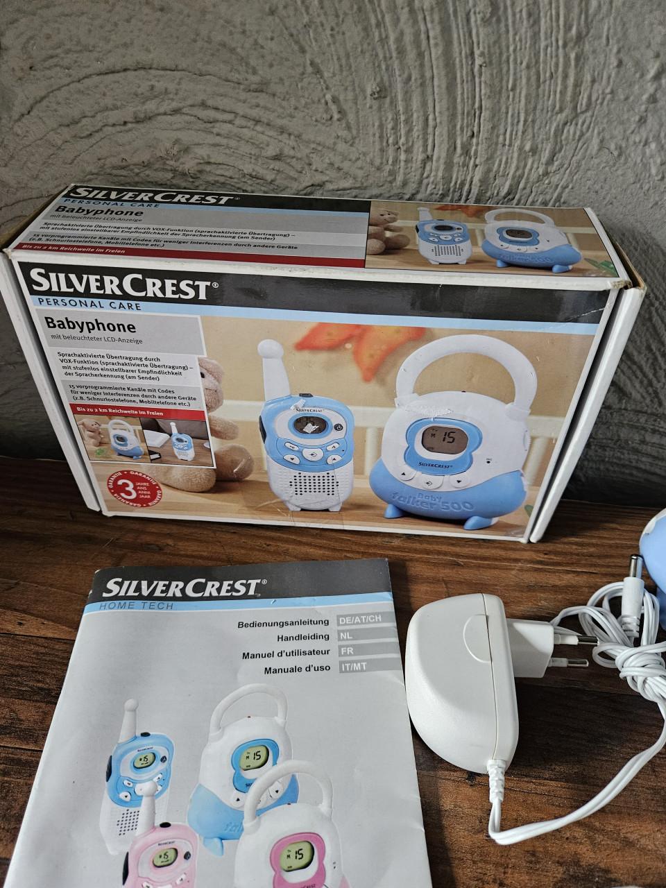Zgan SilverCrest Babytalker 500 Babyfoon met LCD-scherm