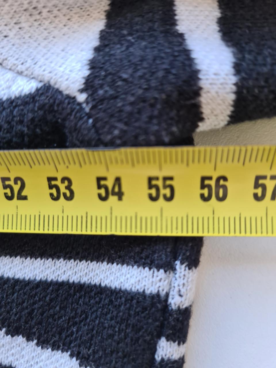 Zwart-wit zebra trui van Street One Maat L