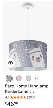 Hanglampen kinderkamer  nieuw