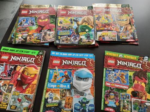Nr 1 2020 t/m nr 2 2025 lego ninjago legacy magazine