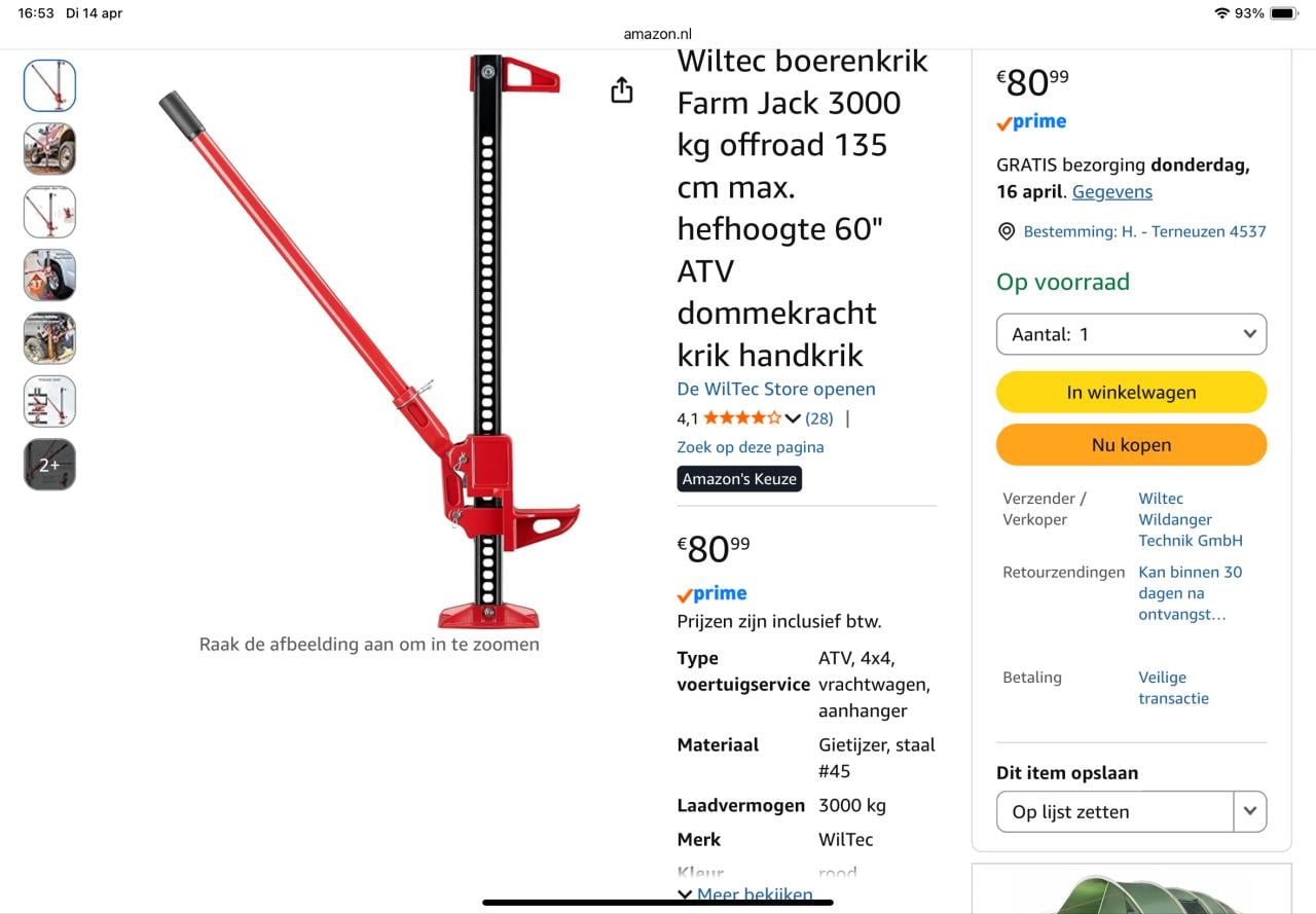 HEFGEREEDSCHAP ( krik ) KELDERWINCH