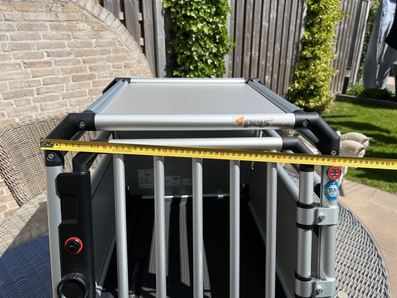 Aluminium auto hondenbench Proline Falcon S