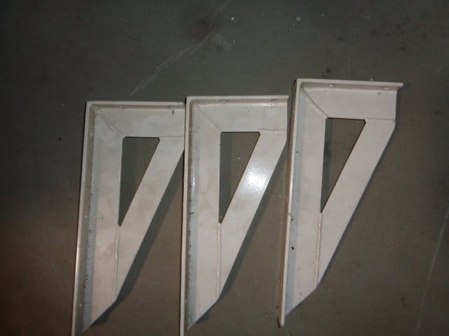 3 stevige boordsteunen