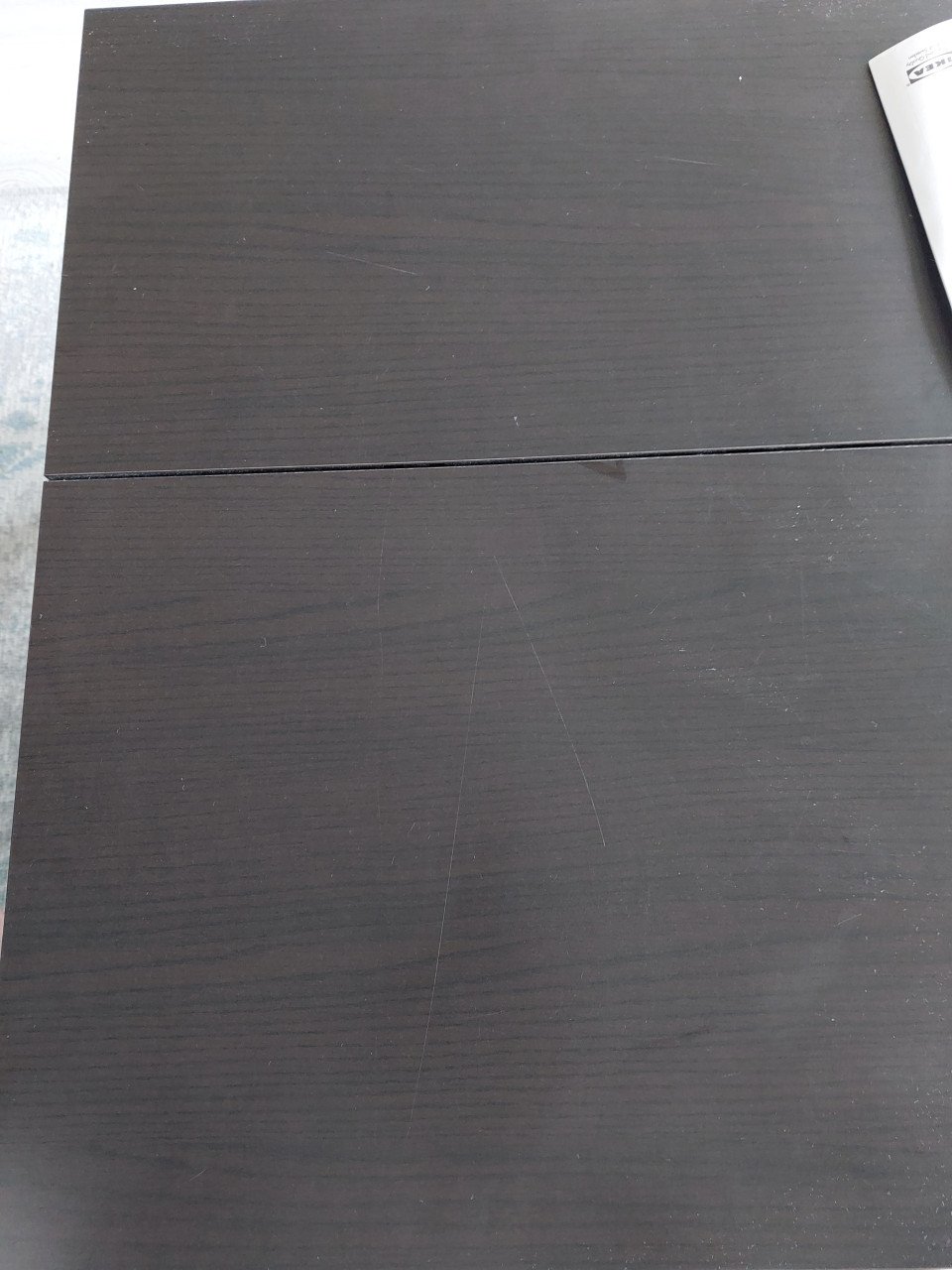 Salontafel uitklapbaar IKEA (Trulstorp) Zwartbruin
