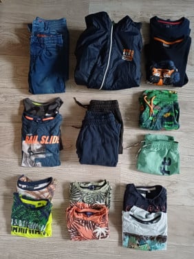 Kleding pakket jongens maat 146/152/158