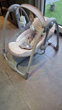Ingenuity Swing 'n Go Bella Teddy Boutique Babyswing